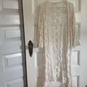 Mossimo crochet cardigan